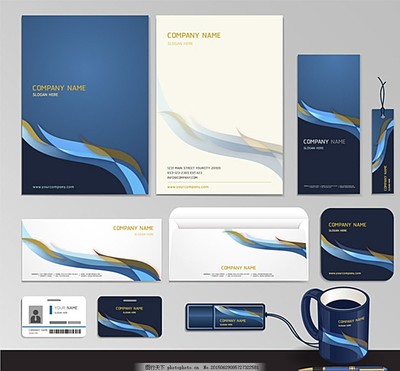 企业VI设计模板素材与名片制作指南